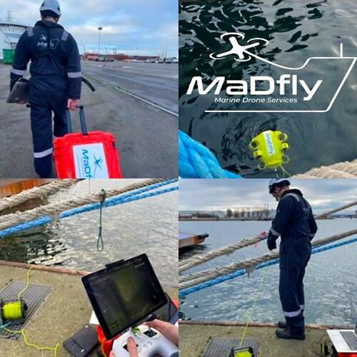 Underwater hull inspection - Brittany Ferries