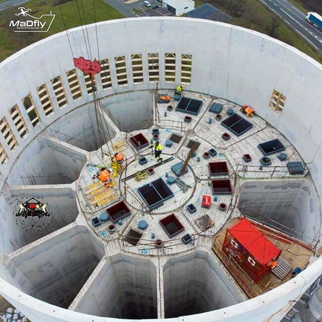 Silo inspection - Hoffman GreenCement